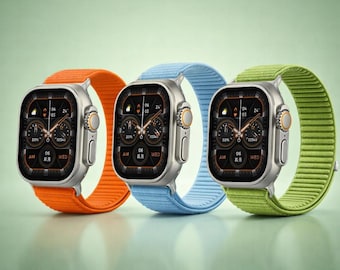 Correa de nailon trenzado para Apple Watch – Correa elástica Solo Loop (38 mm–49 mm)