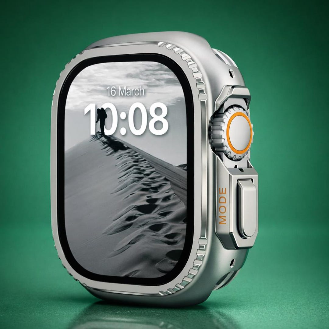 Metal Apple Watch Bumper Case, Ultra-inspired, Shockproof Frame - Etsy