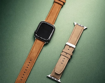 Correa híbrida de cuero y silicona para Apple Watch, correa deportiva para la serie Ultra de 49 mm y 45 mm.