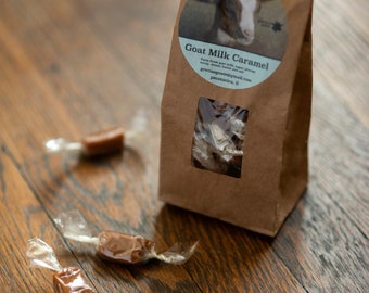 Goat Milk Soap and Caramel Holiday Gift Box from Gretta's Goats