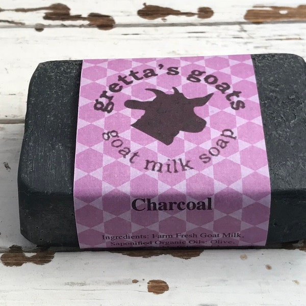 Activated Charcoal Goat Milk Soap