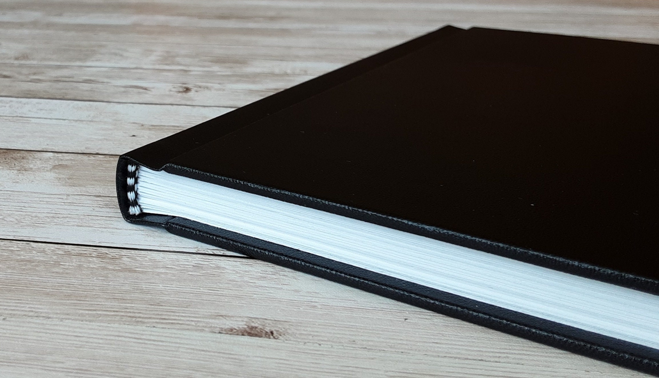 Black hardcover journal sketchbook travel journal art Etsy