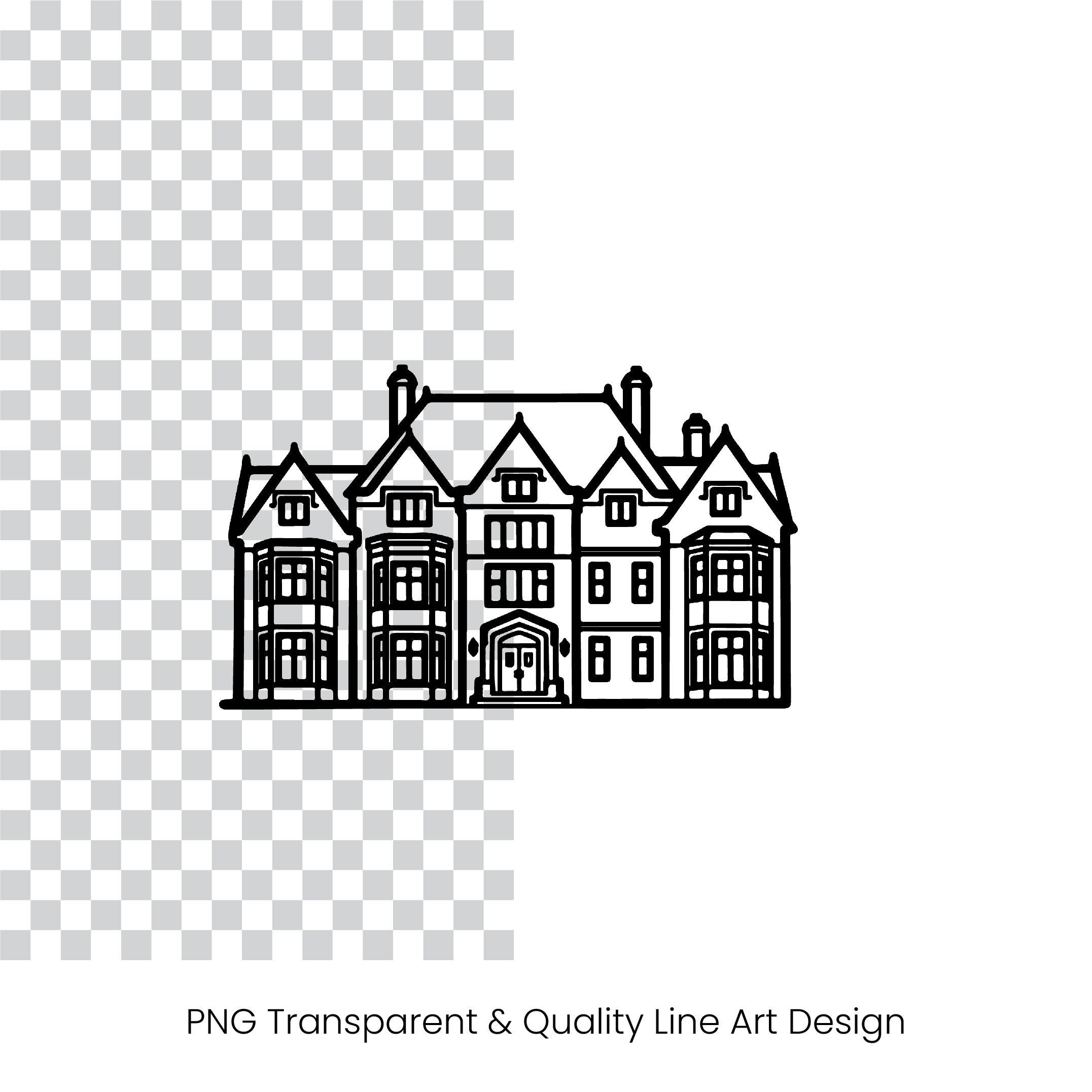 House Outline SVG Bundle | 73 Home Clipart Designs (digital Download ...