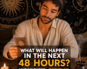 What Will Happen in the Next 48 Hours? – Flash Tarot Prediction | Urgent Love & Life Reading | Psychic Forecast | 1‑Hour Tarot