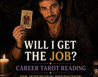 Will I Get the Job? Career Tarot Reading | Job Interview Prediction | Success & Career Guidance | Psychic Career Reading