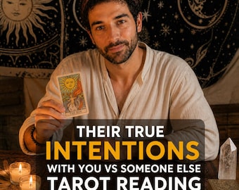 Their True Intentions – With You vs Someone Else Tarot Reading | Relationship Tarot | Love Insights | Psychic Reading