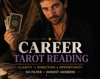 Career Tarot Reading | Psychic Insight for Work & Job Opportunities | Future Career Guidance | Personalized PDF Reading