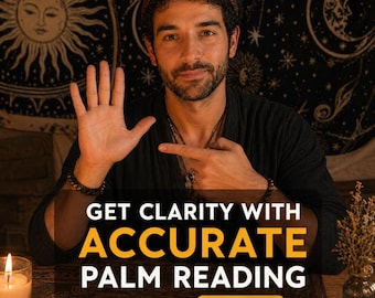 Accurate Palm Reading Same Day | Detailed Palmistry Analysis | Psychic Insights & Hand Interpretation | Personalized PDF
