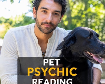 Pet Psychic Reading Same Day | Animal Communicator for Dogs & Cats | Living or Deceased Pet Medium Reading (PDF)