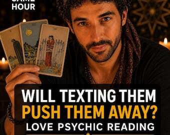 Love Psychic Reading, Ex Tarot Reading | Same Hour Reading, No Contact Tarot, Should You Text Your Ex, Love Reading, Psychic Reading