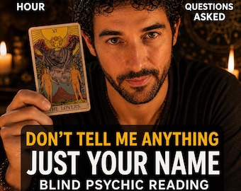Same Hour Reading, Blind Psychic Reading | No Questions Asked, Just Your Name | Psychic Medium Energy Reading