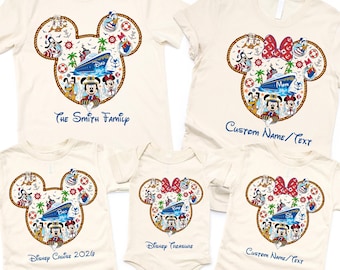 Custom Disney Family Trip Shirt, Mickey and Friends Treasure Tee, Disney Cruise Squad Shirt, Disney Summer Shirt, Disney Vacation Tee