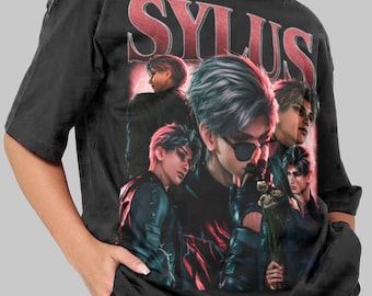 Begränsad Sylus-skjorta, gåva, grafisk t-shirt, vintage 90-tals, unisex, bootleg, vintage FF124
