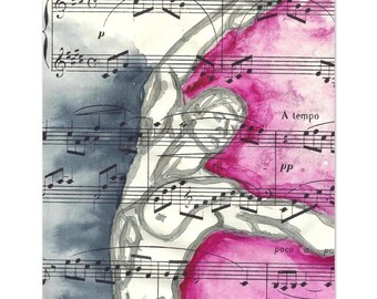 Debussy's Dancer - Fine Art Print