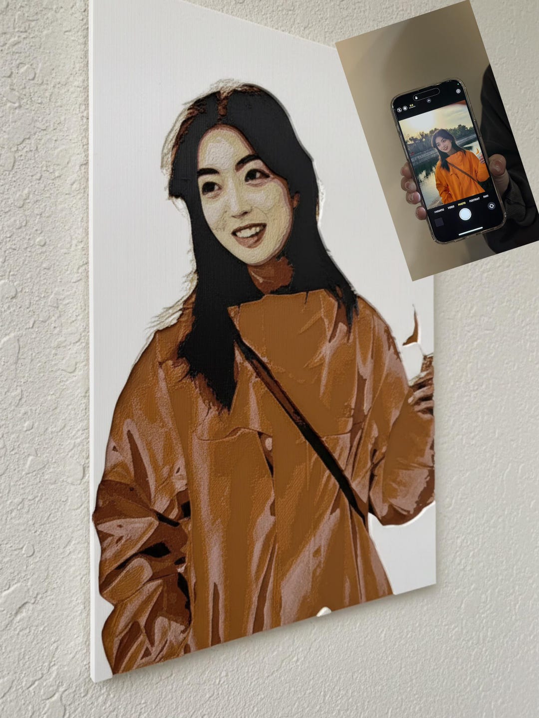 Custom 3D Printed Photo - Personalized Textured Art From Picture - Etsy