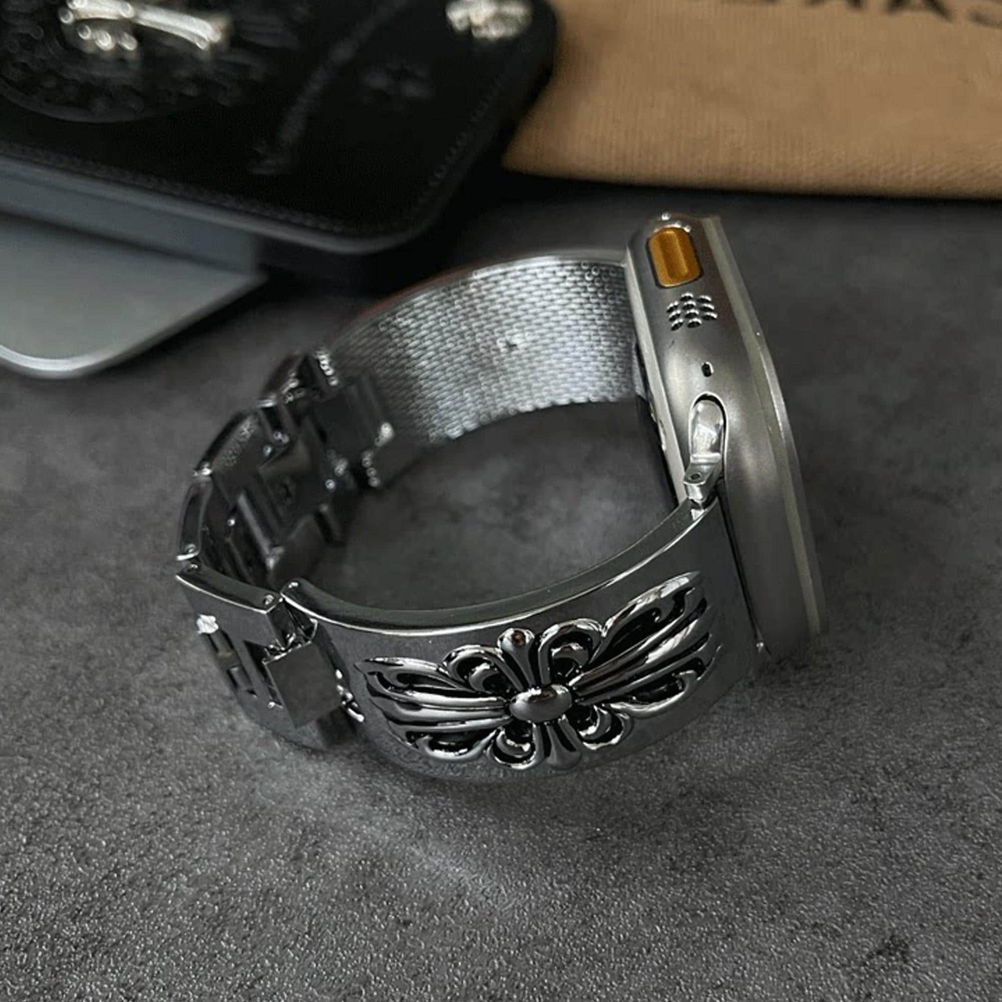 Chrome hearts apple watch band - Etsy 日本