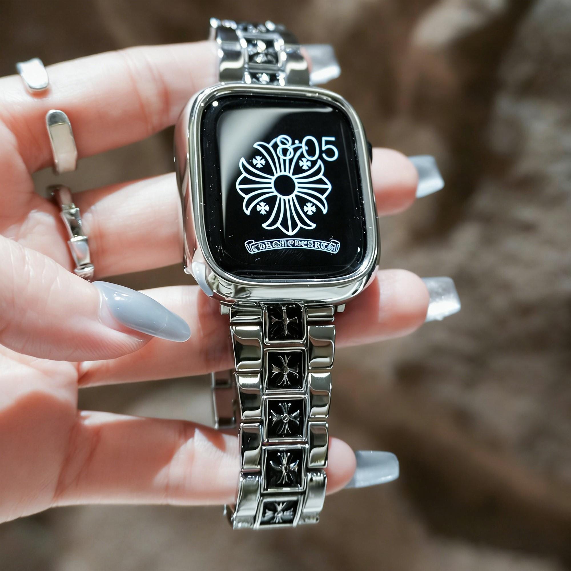 Chrome hearts apple watch band - Etsy 日本