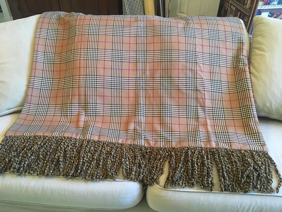 Fathers Day Gift Tartan Plaid Throw Blanket Highland Design Etsy