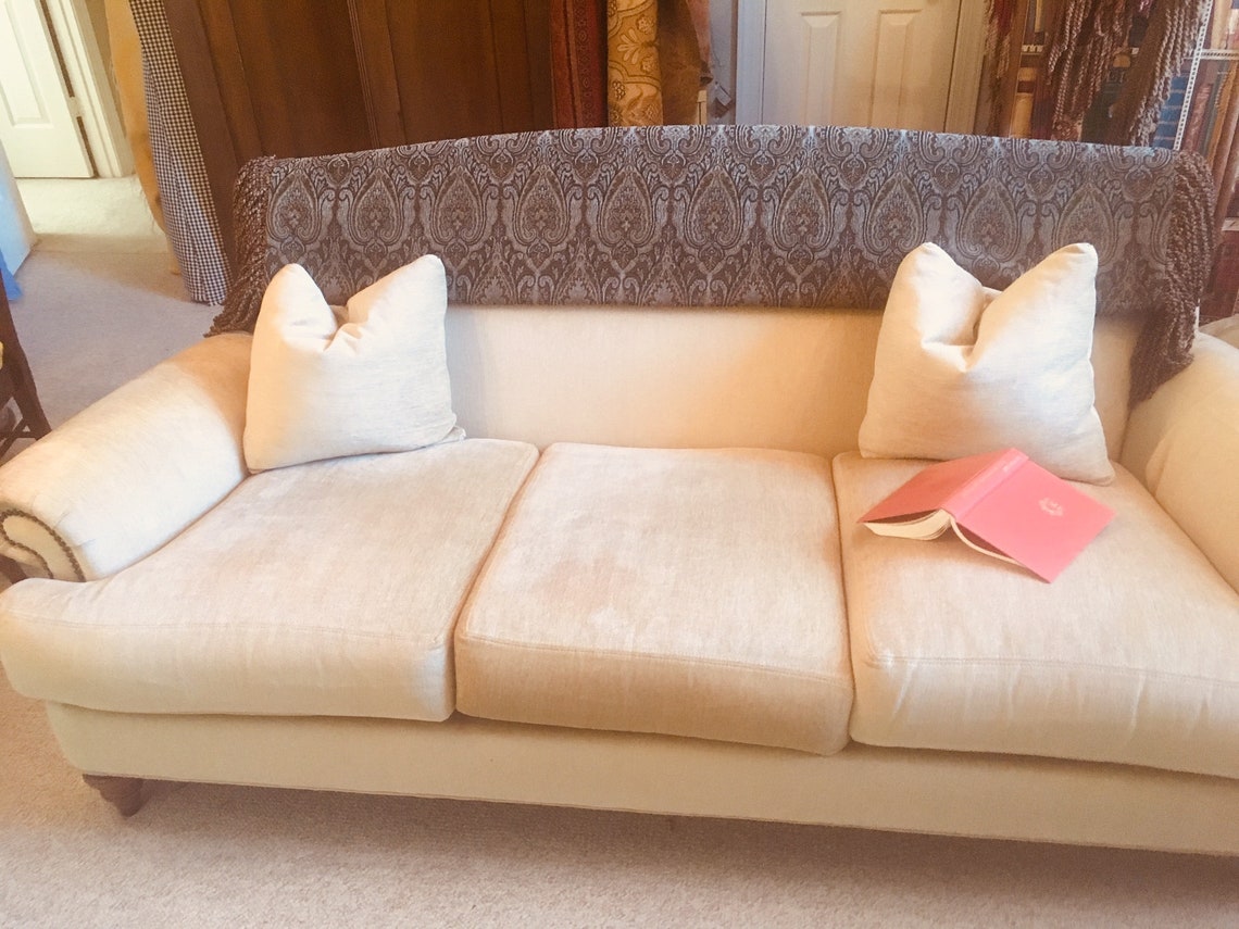 Classic Charcoal Gray Throw Blanket Heavy Weight Paisley Etsy