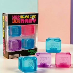 Miła zabawka sensoryczna łagodząca stres Nice Ice Baby Tiny Cubes