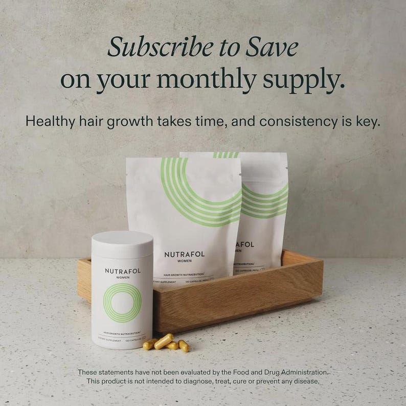 Nutrafol Women’s Hair Growth Formula (18-44) – Fuller, Stronger Hair Support image 8