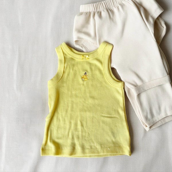 Yellow princess shirt