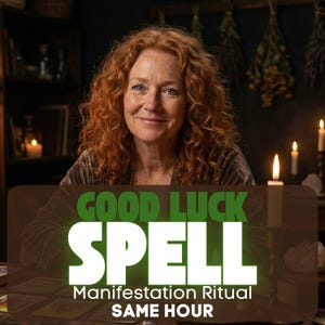 instant Good Luck Manifestation Ritual Spell (precast) - digital download