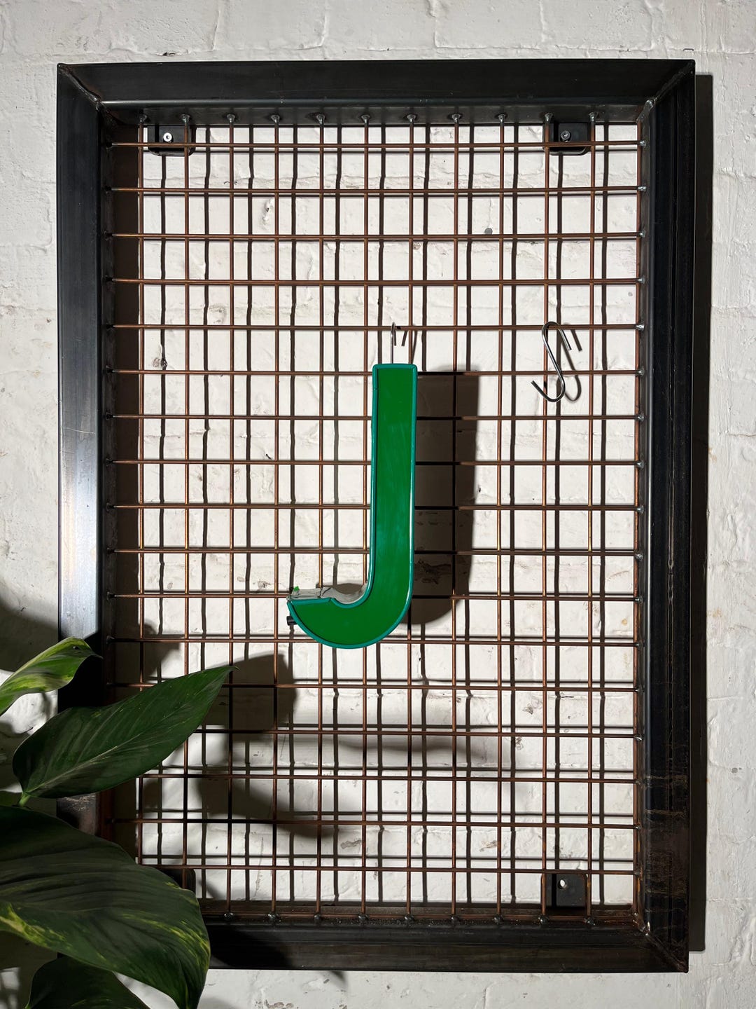 Vintage Illuminated Letter J – Original Neon Sign | Industrial Decor - Etsy