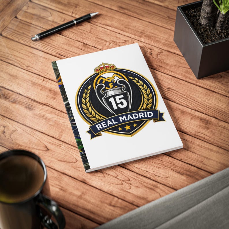 Cuaderno del Estadio del Real Madrid y Campeones de la Champions League / Tapa blanda A5 imagen 7