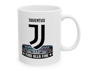 Taza de cerámica (11 oz, 15 oz) I Taza de la Juventus FC