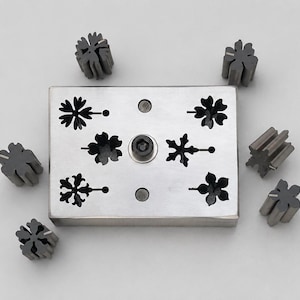 Flower Disc Cutter | Jewelry Making Tool | Metal Punch Die | Silversmithing Metal Forming Tool | Jeweler's Supply