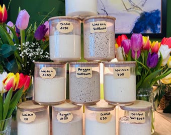 Aktive Sauerteig Starter - verschiedene Sorten Anstellgut