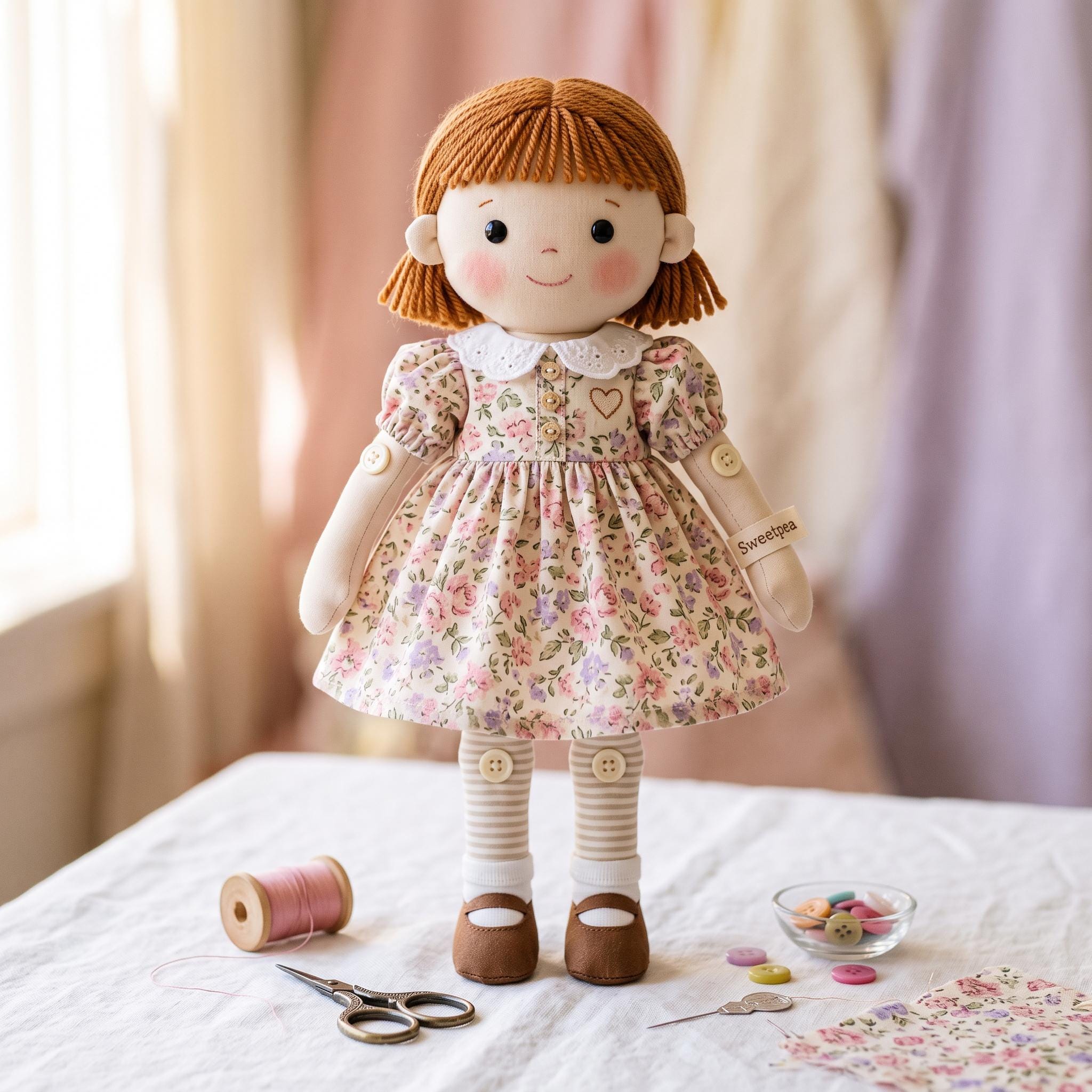 イタリア製アンティーク布製ドール 赤ちゃん人形付き 布製の赤ちゃん人形 - Etsy 日本