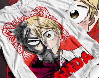 Camiseta de artes marciales Sanda de anime, personaje de luchador Sanda, camiseta de deportes de combate, kickboxing, wushu, regalo para artistas marciales.