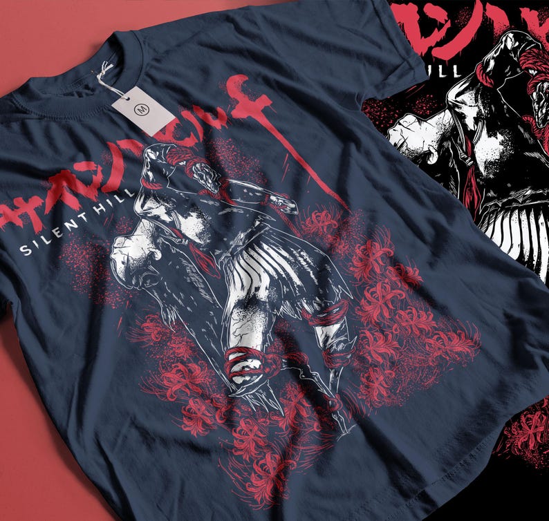 Mysterious Game Merchant T-shirt, Hooded Trader Graphic Tee, Survival ...