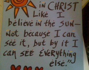 I Believe...