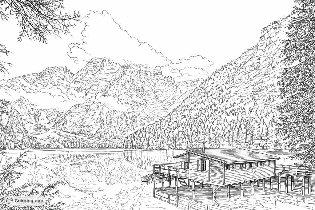 Outdoors 5pc Colouring in Pages Png Digital - Etsy Canada