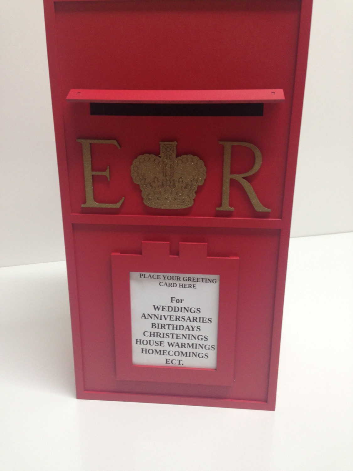 MDF Wooden Royal Mail Wedding Post Box, Painted - Etsy