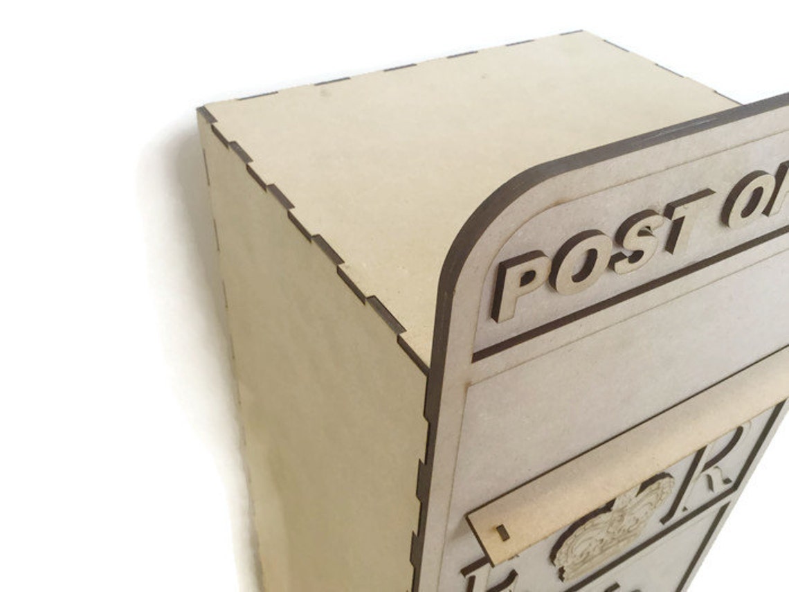 MDF Wooden Royal Mail Wedding Post Box - Etsy