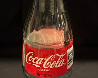 ヴィンテージ コカ・コーラ ミニ 8オンス グリーン ガラスボトル