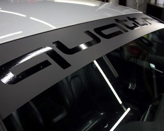 Tiras solares universales Quattro para coche, lisas, estándar y profundas (todos los colores y tamaños)