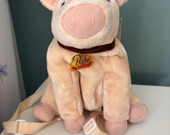 Babe In The City, BABE THE PIG. Mochila, Universal Studios Vintage