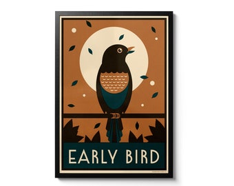 Early Bird, Art Print, A3