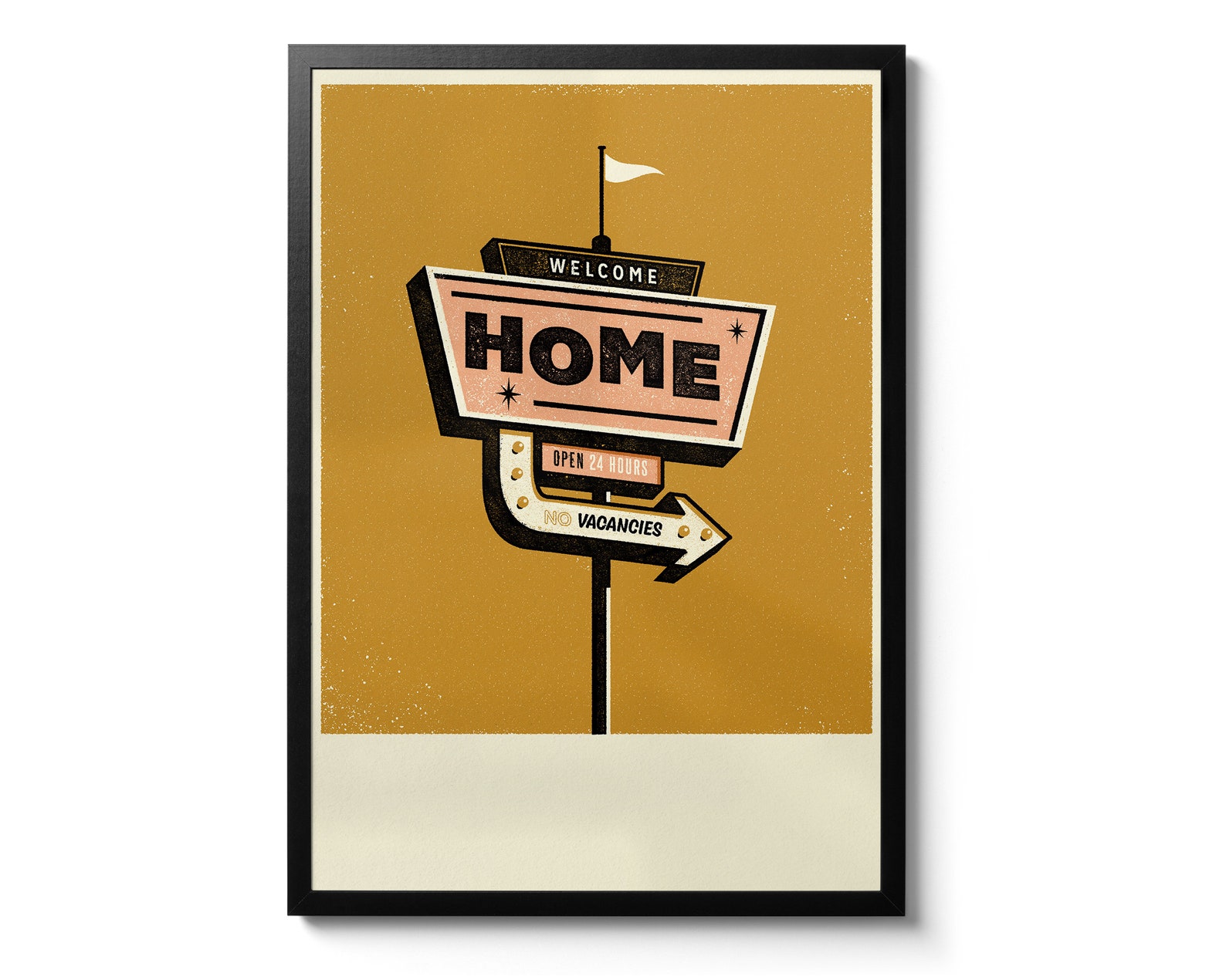 Home, Art Print, A2 Etsy