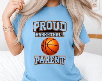 Proud Basketball Parent PNG: Game Day Sports Family Spirit png Basketball Fan Support Design (Digital Download)