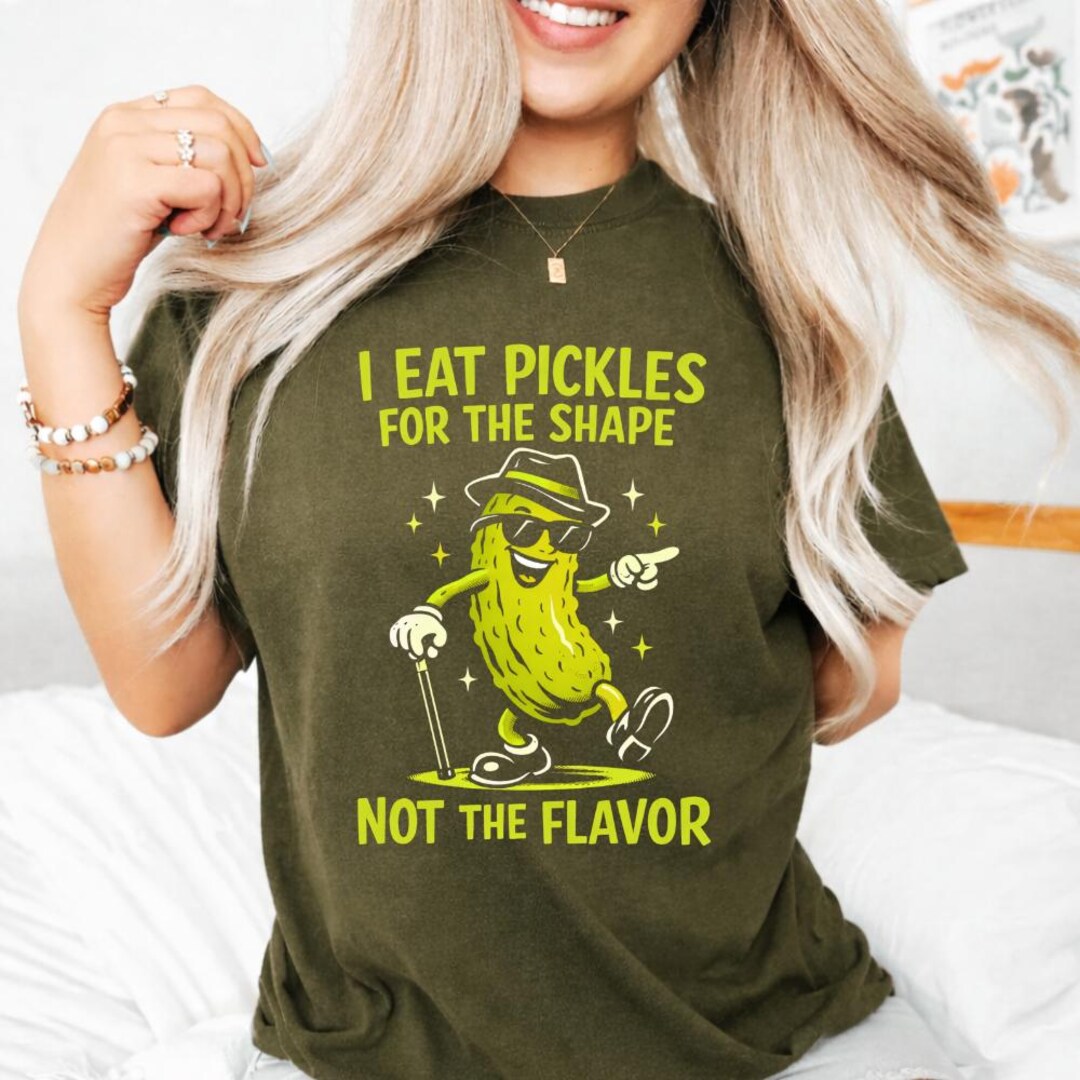 Funny Pickle I Eat Pickles for the Shape Inappropriate Meme PNG: Pickle ...