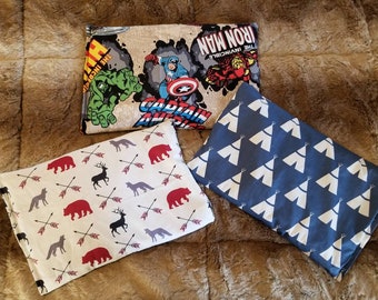 Avengers, Star Wars, Teepee, Bear & Arrow or Camo Corn Sack, Heat Pack, Cold Pack, Microwavable, Hot Pack, Corn Bag