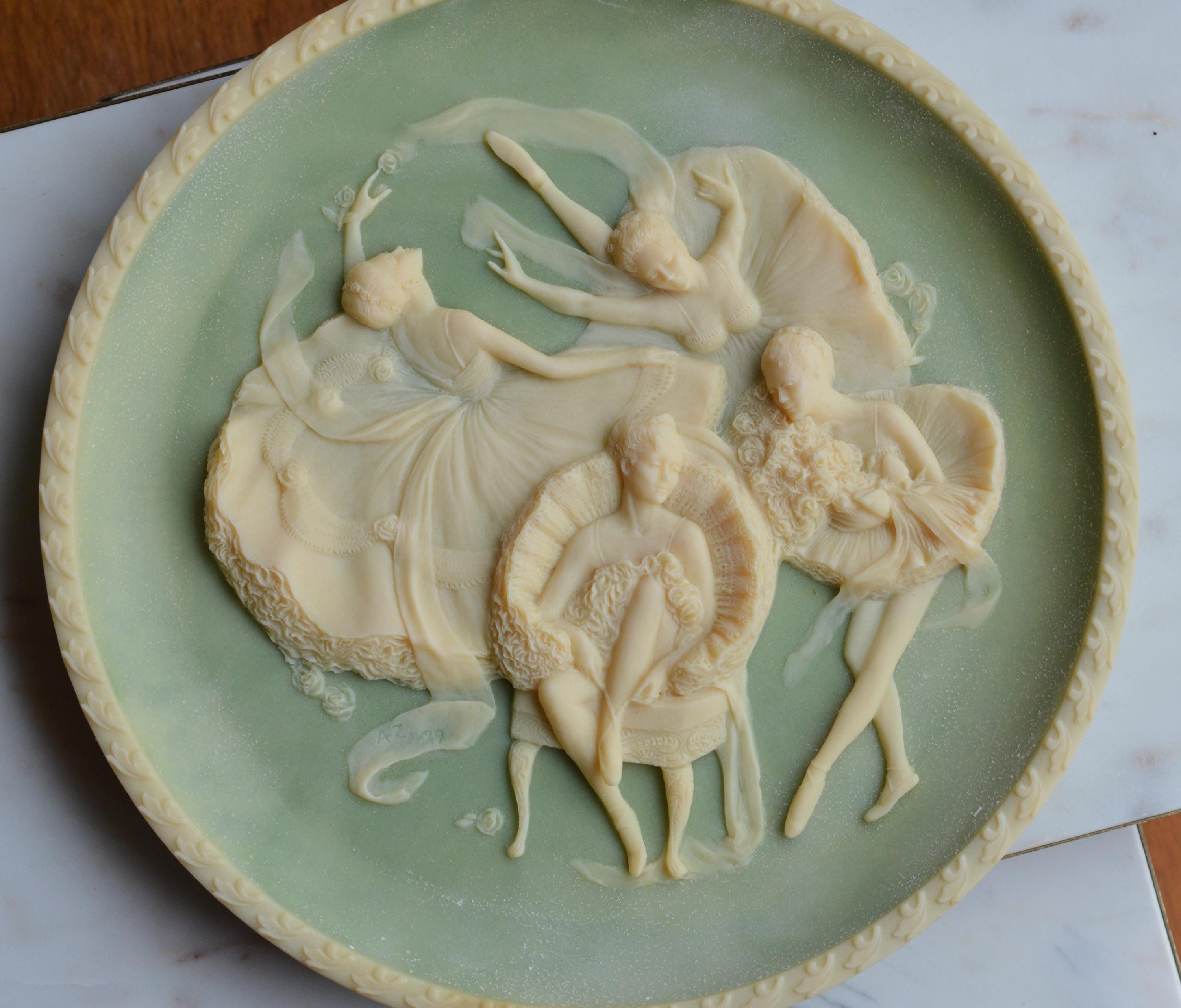 Incolay Cameo Plate - Etsy