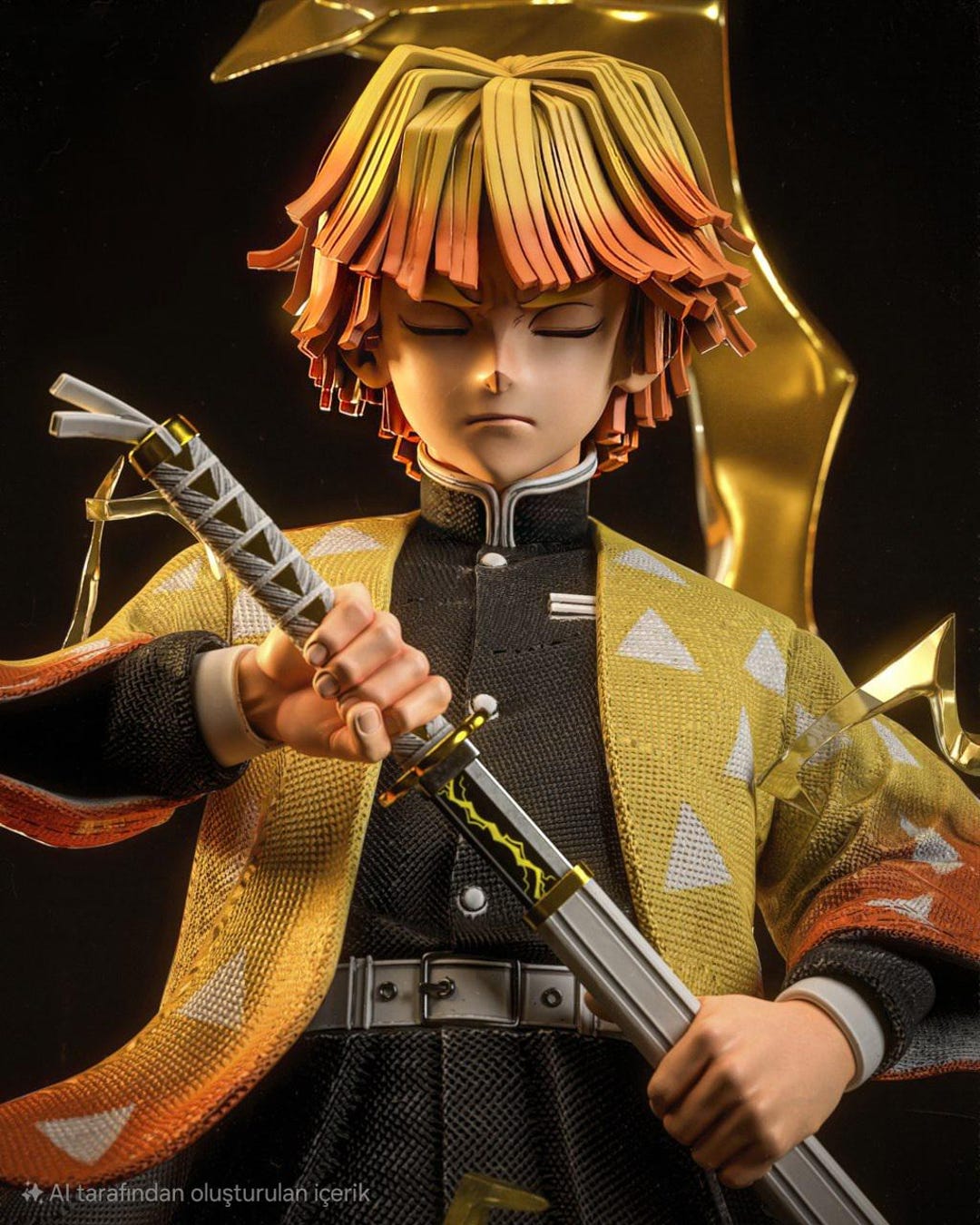 Szetsu Zenitsu Agatsuma 3D Statue (* Taxes Are Included in the Product Price ...
