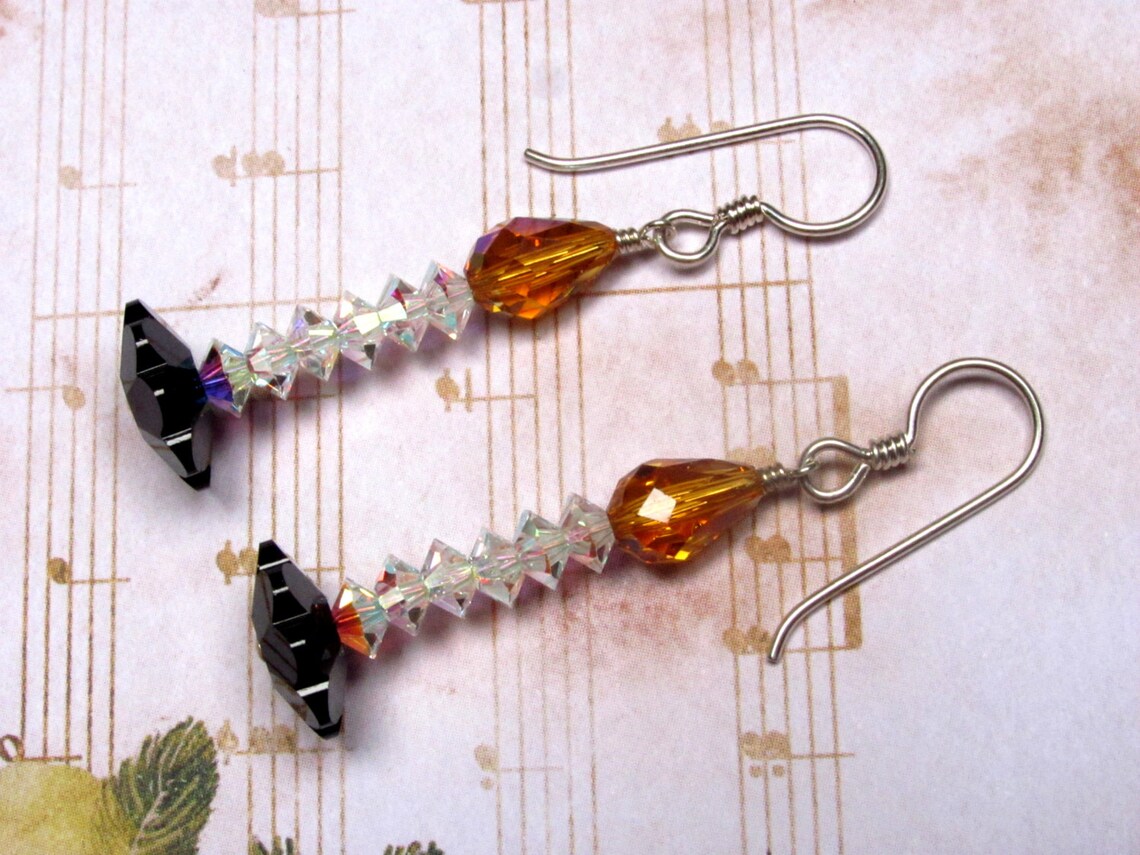 Christmas Candle Earrings Candle Earrings Christmas Etsy